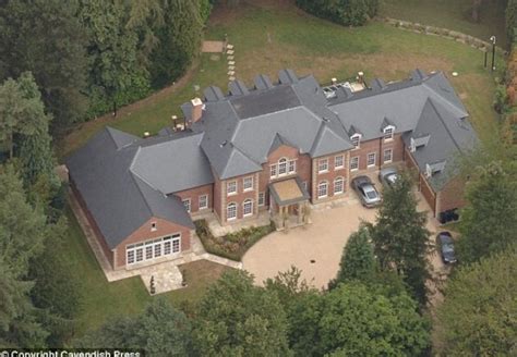 Wayne Rooney's House Daily Mail | Celebrity houses, House, Manchester house