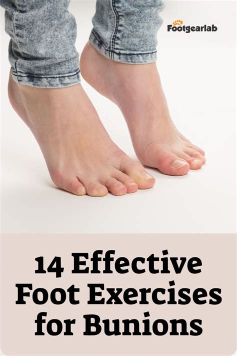 14 Effective Foot Exercises For Bunions - FootGearLab | Foot exercises ...