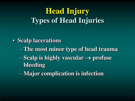 PPT - Head Injury PowerPoint Presentation, free download - ID:871081