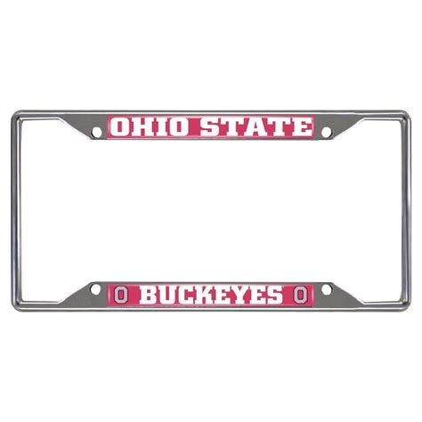 FANMATS Ohio State License Plate Frame