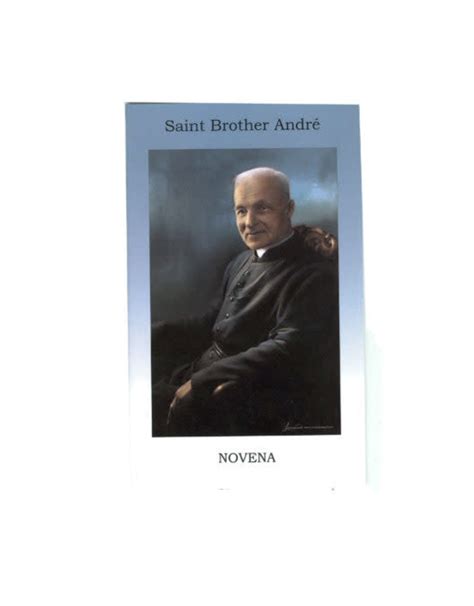 Novena to Saint Brother André | Saint Joseph's Oratory - Gift Shop ...