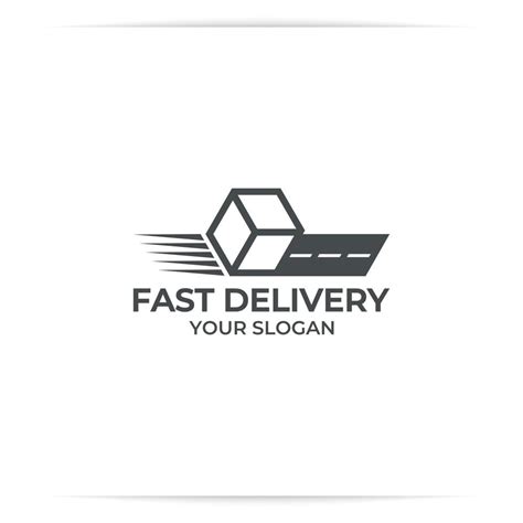 logo design fast delivery vector 10595949 Vector Art at Vecteezy