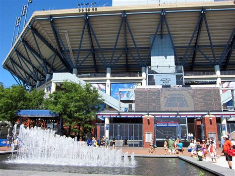 US Open: Arthur Ashe Stadium | Outside Arthur Ashe Stadium o… | Flickr