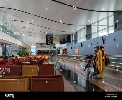 Bengaluru, India International Airport Terminal Departure Lounge and Gates Stock Photo - Alamy