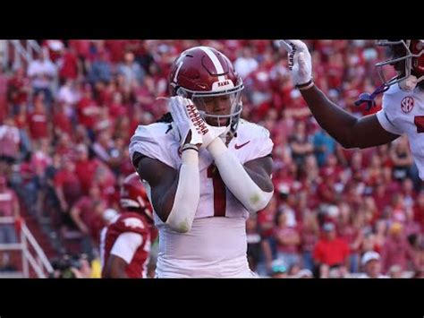 Jahmyr Gibbs Highlights MIX | Alabama Running Back Shines Early In The ...