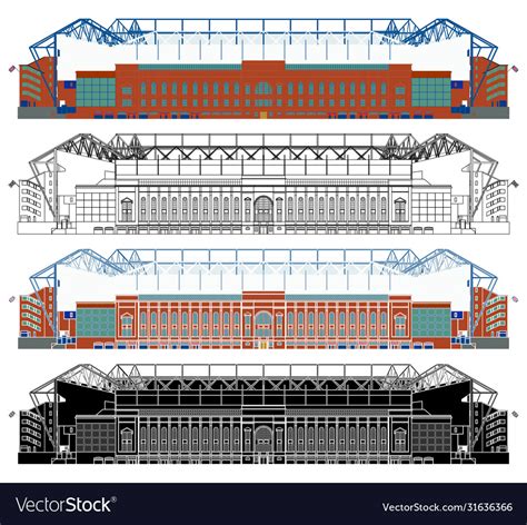 Ibrox Stadium Drawing