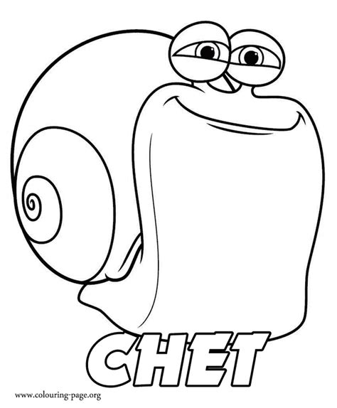 Turbo - Chet coloring page