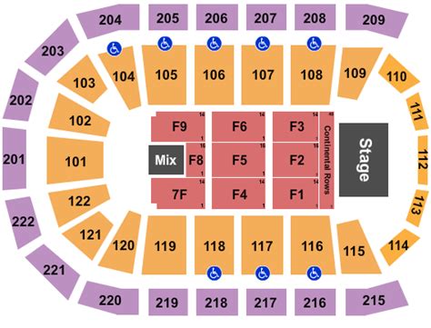 Huntington Center Seating Chart & Maps - Toledo