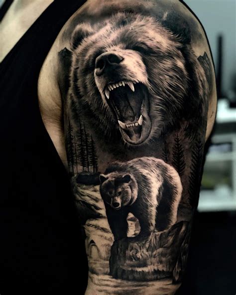 Bear Tattoos: Meanings, Tattoo Designs & Ideas