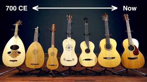 The History of the Guitar: See the Evolution of the Guitar in 7 Instruments | Open Culture