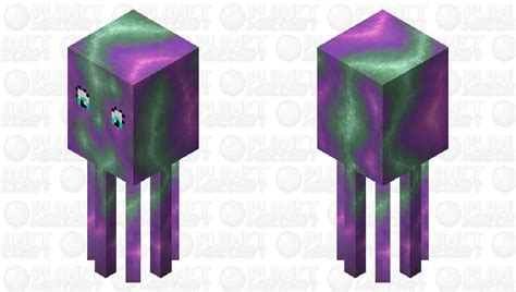 Glowing squid (female) Minecraft Mob Skin