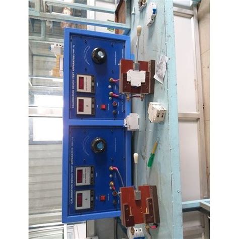 Double Blue MCB Calibration Bench Test Apparatus, For Testing Appratus, Size: Standard at Rs ...