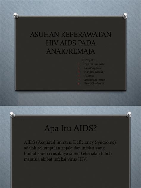 HIV AIDS Anak Dan Remaja | PDF