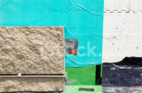 New Commercial Construction Exterior Wall Section Stock Photos ...