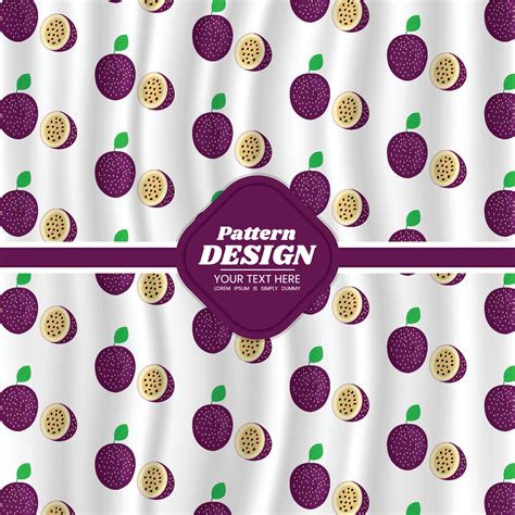 fruit pattern background design 25409736 Vector Art at Vecteezy