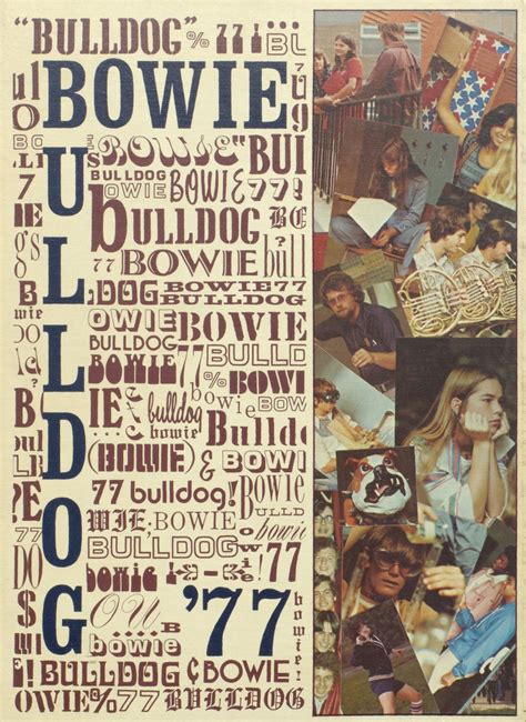 1977 yearbook from Bowie High School from Bowie, Maryland