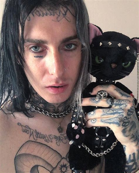 Download Ghostemane Black Cat Plushie Wallpaper | Wallpapers.com