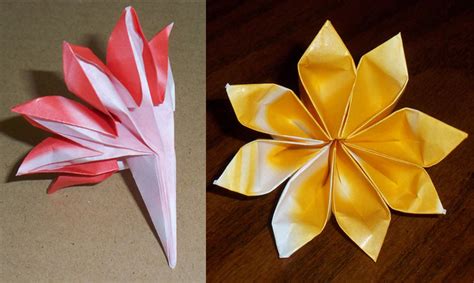 Origami Videos-8 Petal Flower