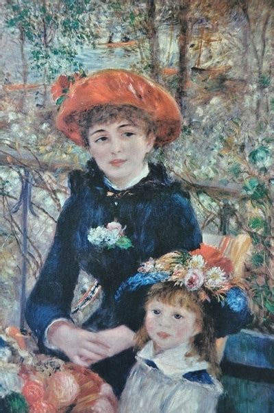 Two Sisters (On the Terrace) by Renoir - Assamika: Arts, crafts ...