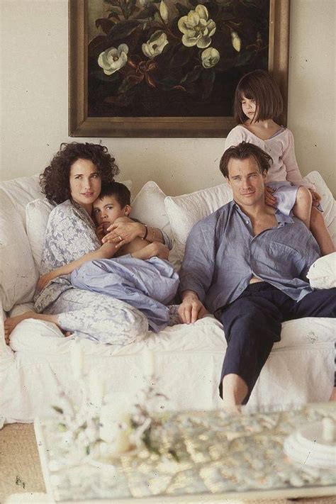 Andie MacDowell with Justin Qualley,... - Eclectic Ladies