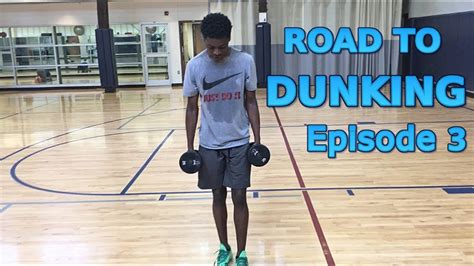 ROAD TO DUNKING EP 2 | THE BEST LEG WORKOUTS TO INCREASE VERTICAL ...