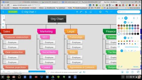 Crear un mapa conceptual con MindMeister - YouTube