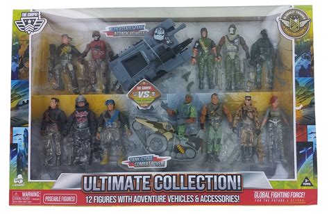 Lanard The Corps! Ultimate Collection Army Action Figure Set - Walmart.com