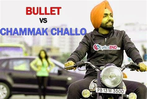 BULLET VS CHAMMAK CHALLO LYRICS - AMMY VIRK | Jattizm Album | Hindi ...