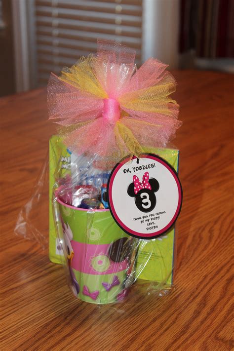 Mickey Mouse Clubhouse Party Favor (for the girls) | Mickey mouse ...
