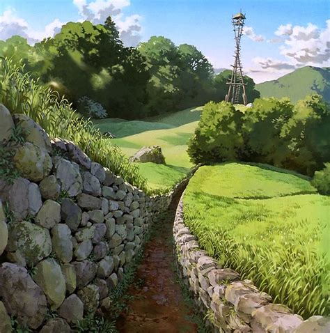 Studio Ghibli #anime #wall #landscape #720P #wallpaper #hdwallpaper #desktop | Studio ghibli ...