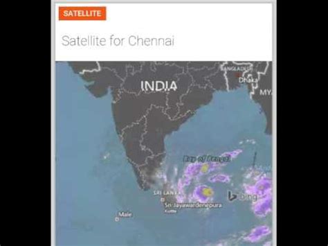 Weather report chennai today - YouTube