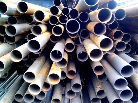 Free picture: metal, round, pipes, stacked