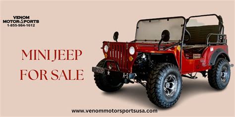 Best Mini Jeep For Sale | Venom Motorsports USA - Venommotorsportsusa ...