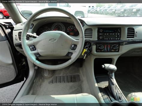 Neutral Beige Interior Dashboard for the 2004 Chevrolet Impala SS Supercharged #53626763 ...