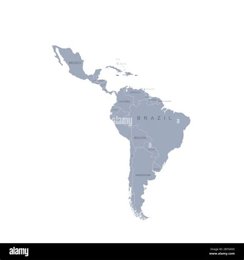 difícil Se asemeja Independientemente latin america map ensayo ...