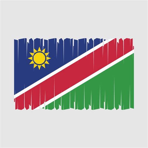 Namibia Flag Vector 21691661 Vector Art at Vecteezy