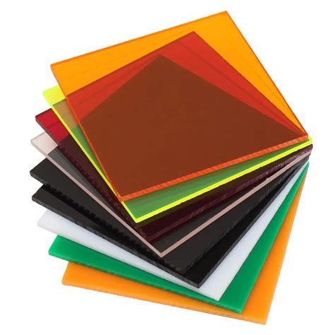 100x100x2-8mm-Transparent-Acrylic-PMMA-Tinted-Sheets-plexiglass-plate ...