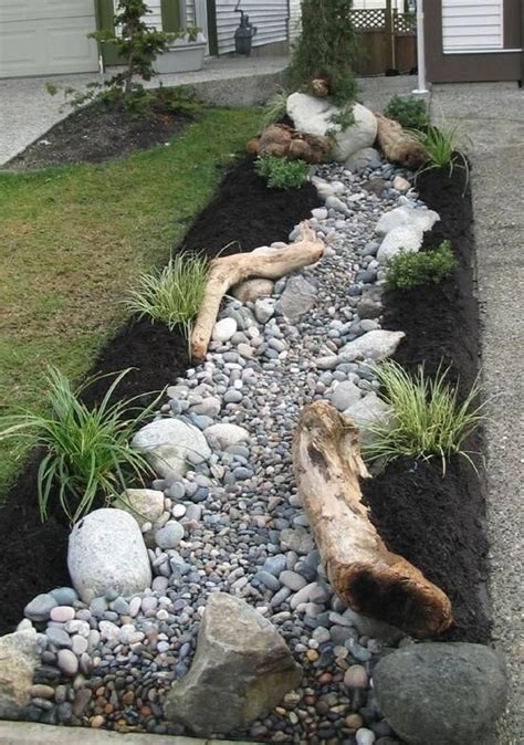 115 best dry creek beds and rock gardens images on Pinterest