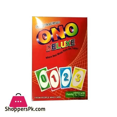 ONO Deluxe Card Game For Kid in Pakistan