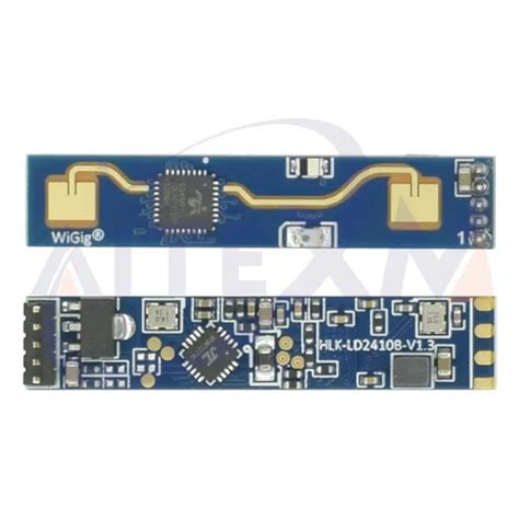 HLK-LD2410 HLK-LD2410B 24G FMCW 24GHz Smart Human Presence Sensing Radar Module Millimeter Wave ...