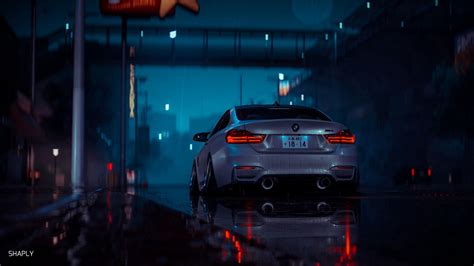 Download wallpaper 1366x768 car, gray, wet, night, rain tablet, laptop ...