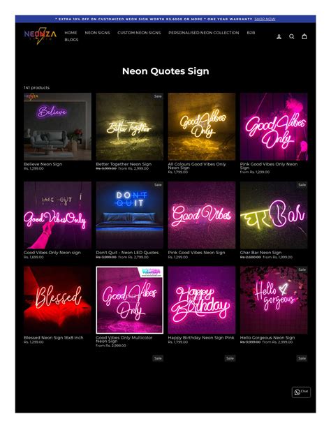 Shop for Custom Aesthetic neon quotes Online by neonza studio - Issuu