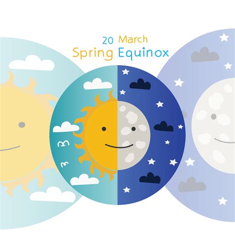 spring equinox vector illustration 21186172 Vector Art at Vecteezy