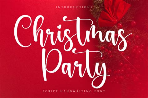 Christmas Party Font by YanStudio · Creative Fabrica