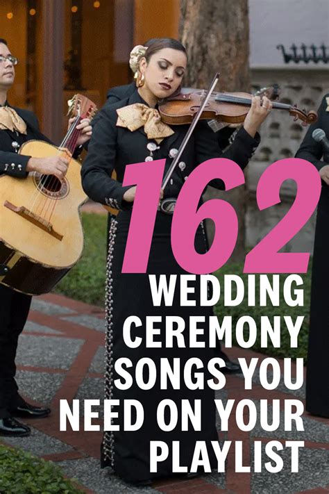 162 wedding ceremony songs you need on your playlist – Artofit