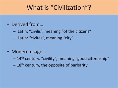 PPT - The Characteristics of Civilization PowerPoint Presentation, free download - ID:2853028