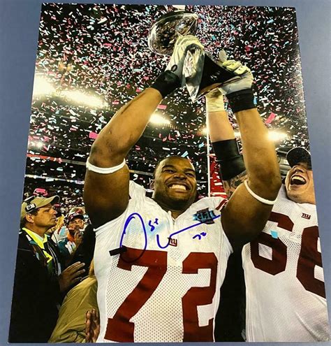 OSI UMENYIORA SIGNED AUTOGRAPHED 11x14 PHOTO - NY GIANTS SUPER BOWL ...