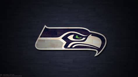 Seattle Seahawks Logo In Blue Background 4K HD Seattle Seahawks Wallpapers | HD Wallpapers | ID ...