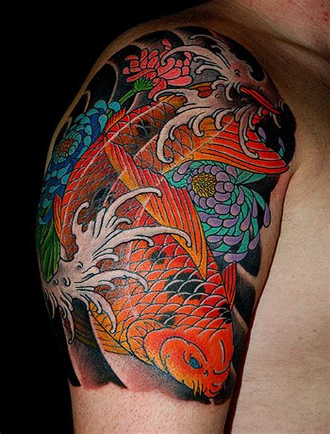 Cool Tattoo Design Ideas | traditional japanese koi fish tattoo ...