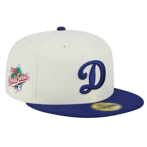 Los Angeles Dodgers Script D Logo Chrome Retro MLB Throwback 1988 WS ...